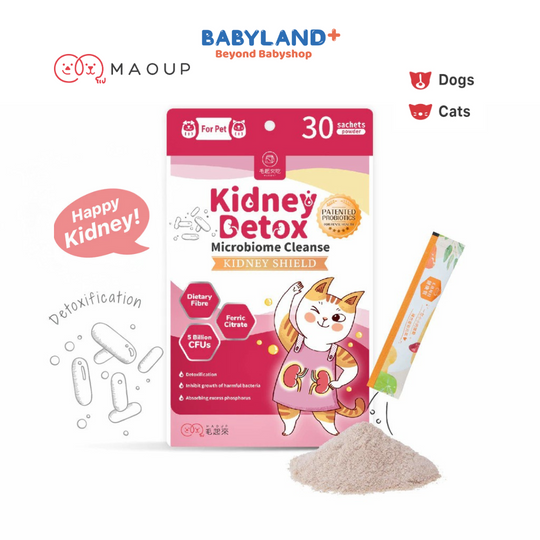 Maoup Kidney Detox Microbiome Cleanse - 30 Sachets (cat/Dog)