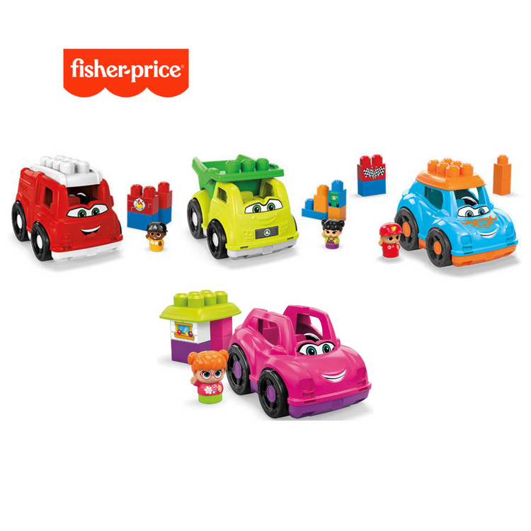 Fisher-Price Mega Bloks Lil Vehicles Classic Collection Assortment