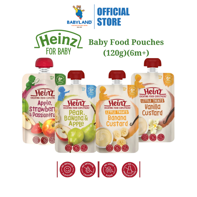 Heinz Baby Food Pouches (120g)