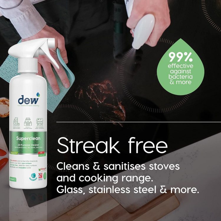 Dew Superclean Fragrance-free All Purpose Cleaner (500ml)