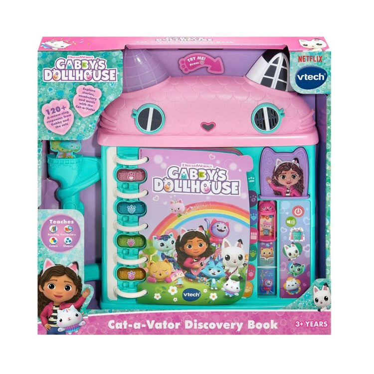 Vtech Gabby's Dollhouse Cat A Vator Discovery Book (3 to 6 years)