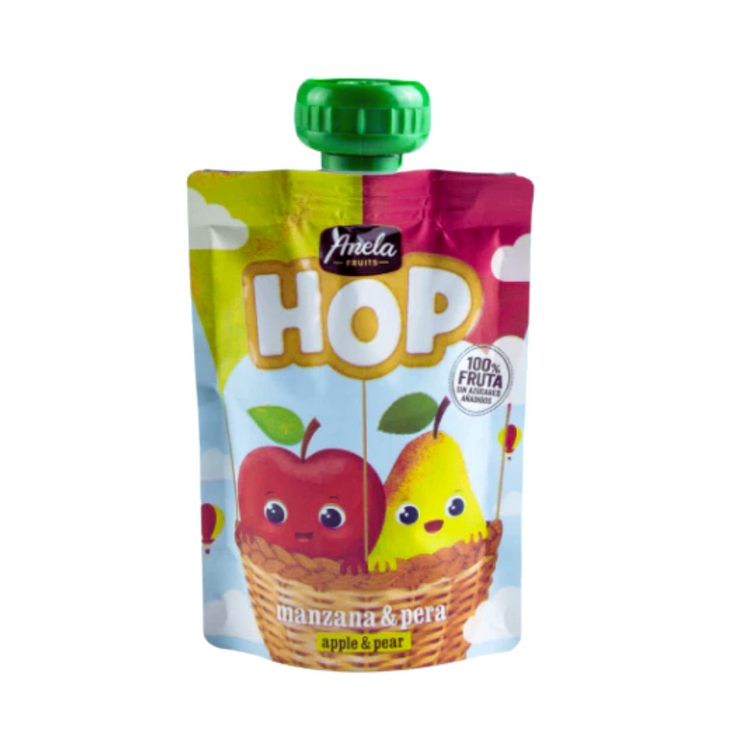 Anela Hop Fruit Puree 100g (6m+) [Halal] /Made in Spain