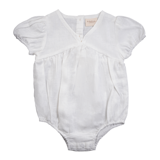 Hatch Signature Linen Romper