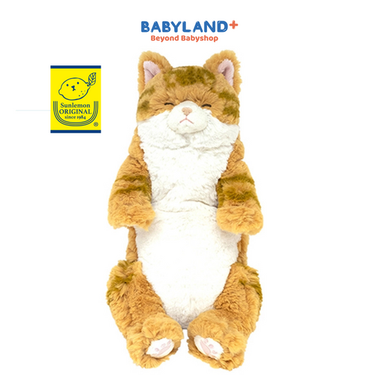 Sunlemon 8232 Chashiro - Lying Cat Sleeping Face Stuffed Toy M