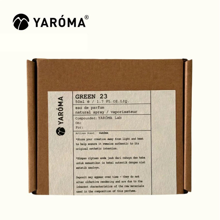 Yaroma GREEN 23 Perfume 50 mL | Fresh Citrus & Basil Fragrance