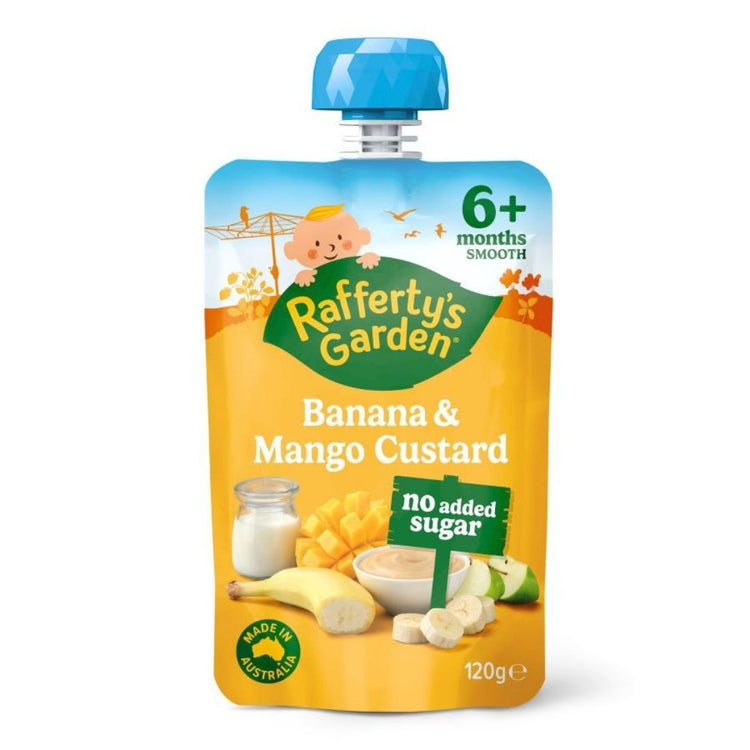Rafferty's Garden Baby Food Pouches 120g For 6+ months