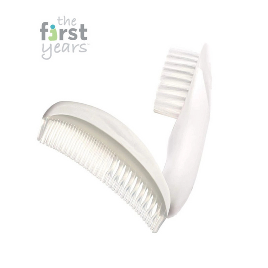 The First Years 7067 Comfort Care Comb & Brush - Soft Bristles