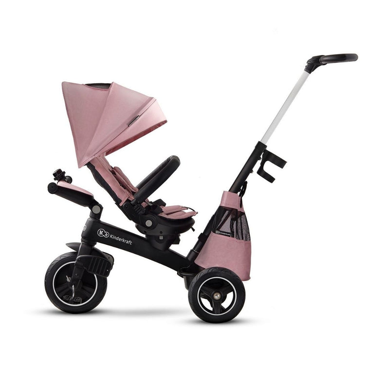 Kinderkraft Easytwist Tricycle - Pink from 9 months to 5 years
