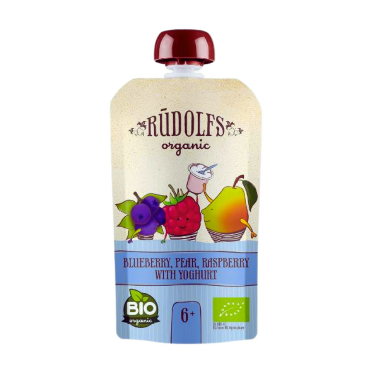 [Halal] Rudolfs Organic Premium Baby Food in Pouches (suitable: 4m+ -- 6m+)