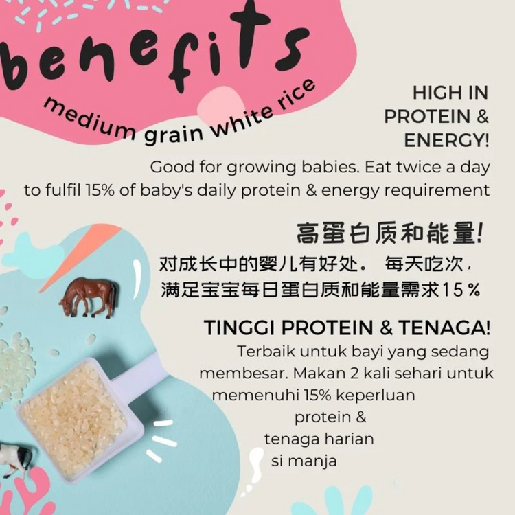 Little Baby Grains BASIC Range (6-15 Months)