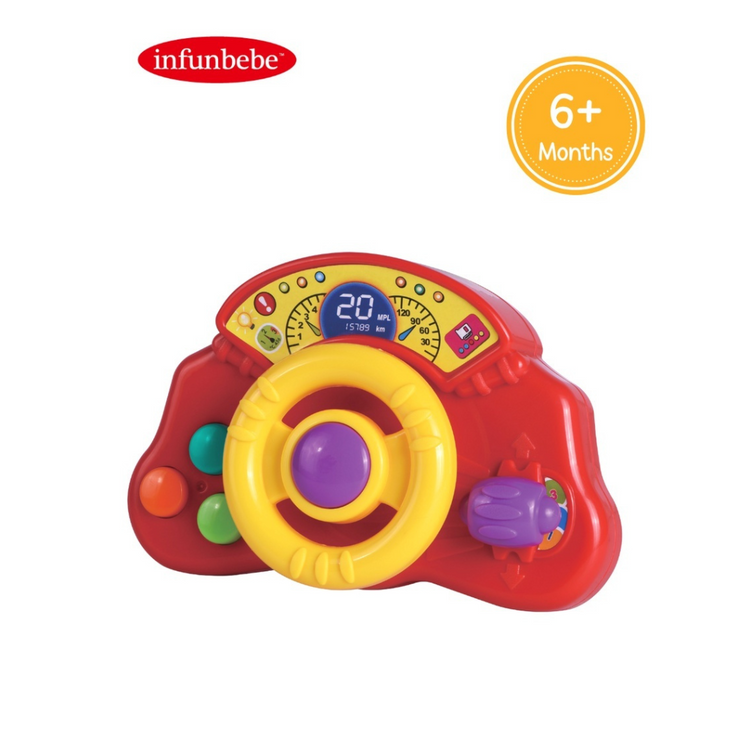 Infunbebe My 1st Musical Toy - Mini Dashboard (6m+)