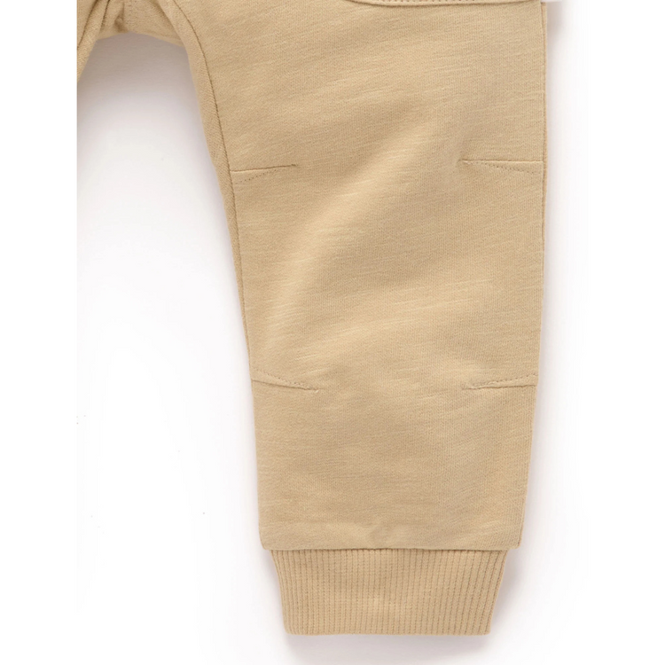 Purebaby Organic Slouchy Pants - Burrito Print
