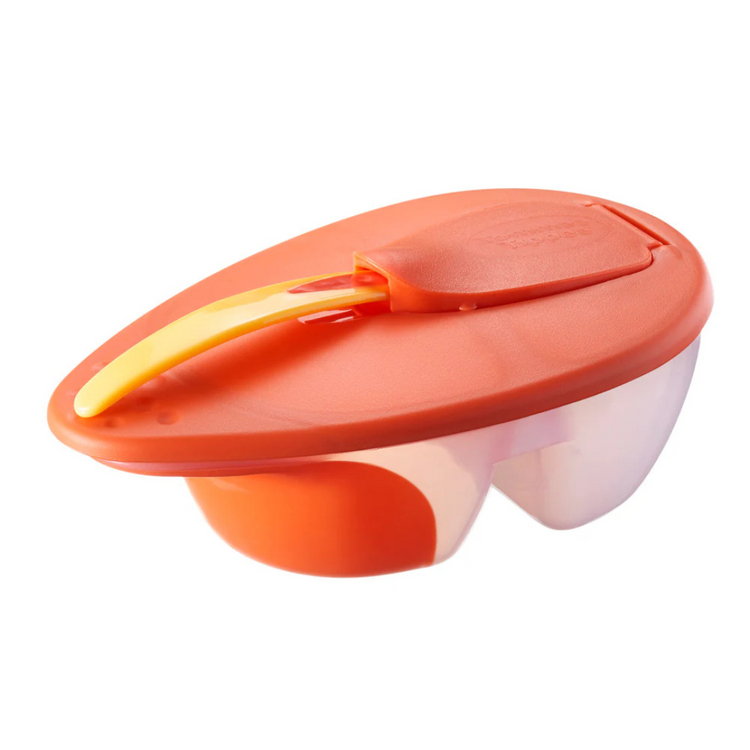 Tommee Tippee Explora Bowl Twin Taste Set with Heat Sensing Spoon