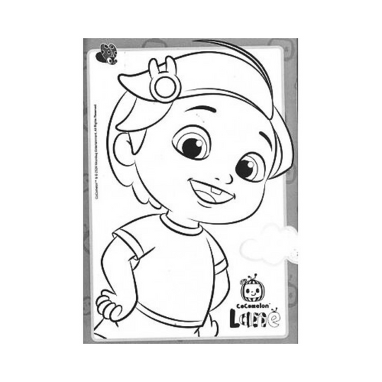 Elm Cocomelon Lane Colouring Book