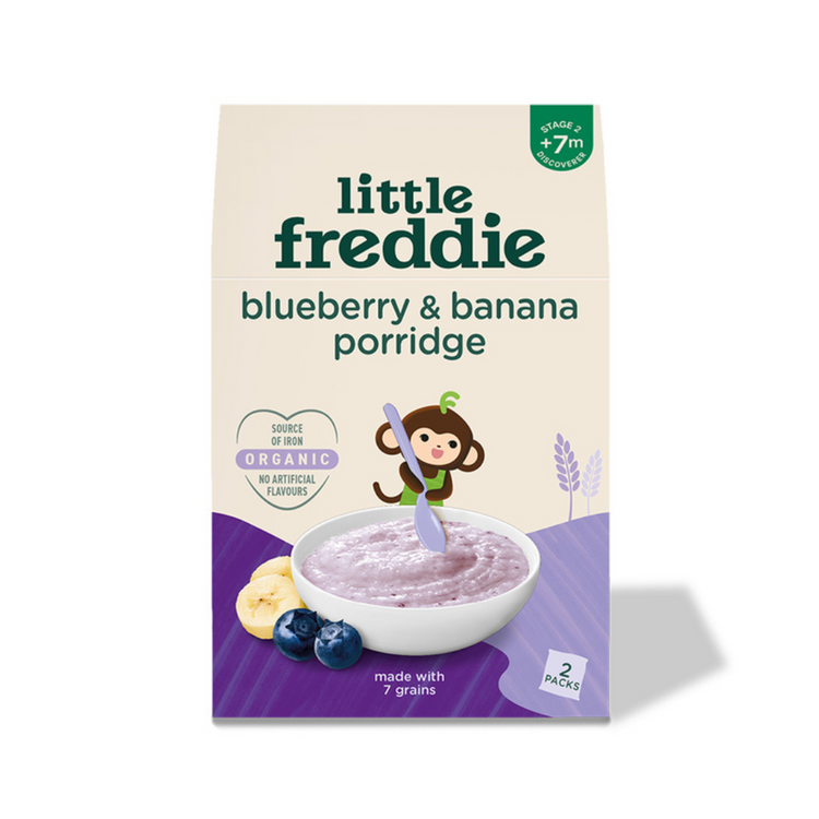 Little Freddie Organic Baby Porridge (2x80g)