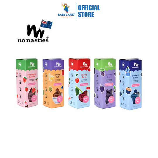 No Nasties Kids 20 Free Scented Kids Nail Polish (8.5ml)