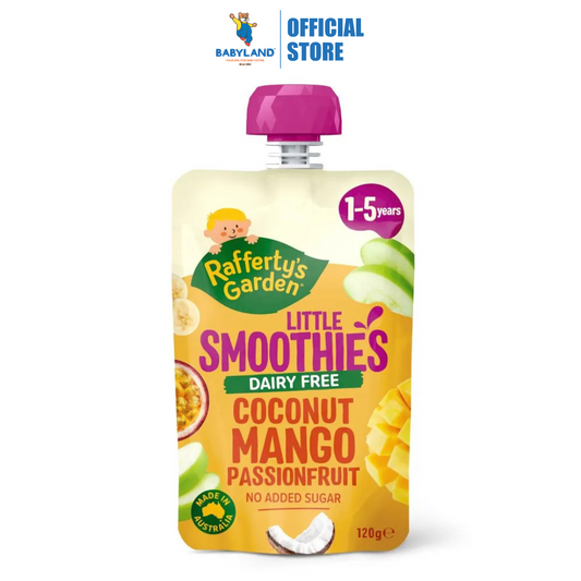 Rafferty's Garden Little Smoothie Coconut Mango Passionfruit 120g | Suitable for 1-5 years