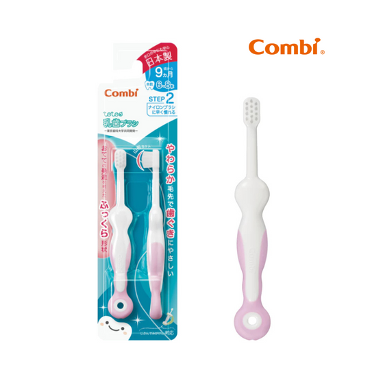 Combi Baby Teteo Baby Toothbrush Step 2 (9m+)