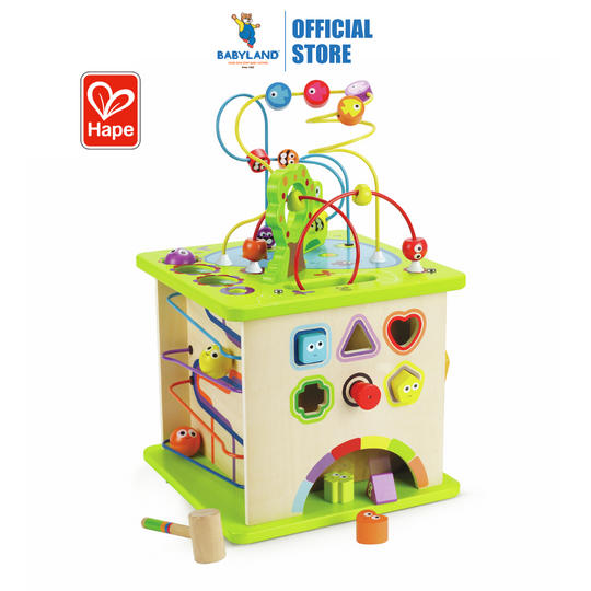 Hape 1810 Country Critters Play Cube From 12 months