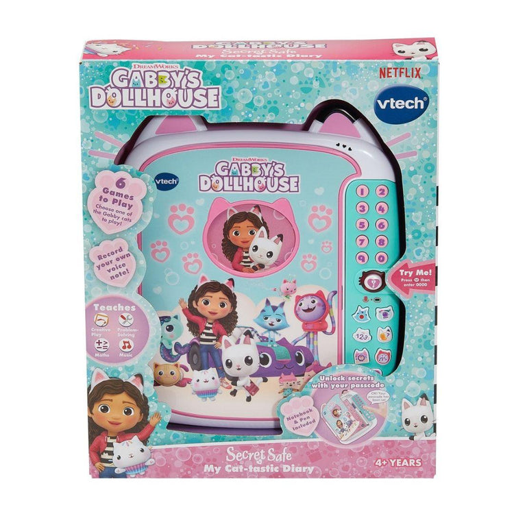 Vtech Gabby's Dollhouse Secret Safe My Cat Tastic Diary (4Y+)