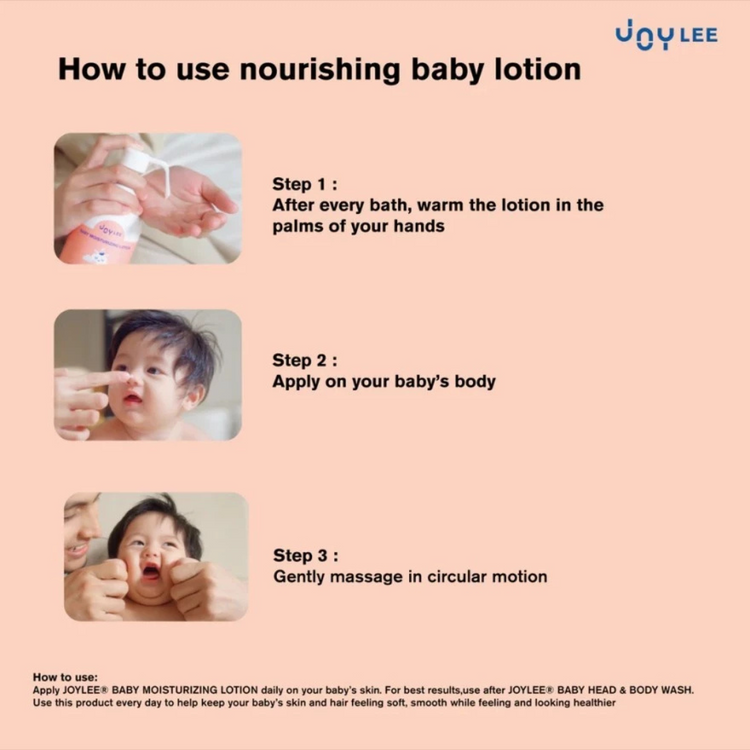 Joylee Baby Moisturizing Lotion (300ml) - Suitable For Babies & Adults