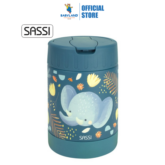 Sassi Food Jar 350ml - Elephant