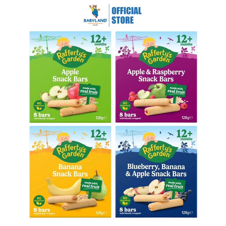 Rafferty's Garden Snack Bars 128g (12+ months)