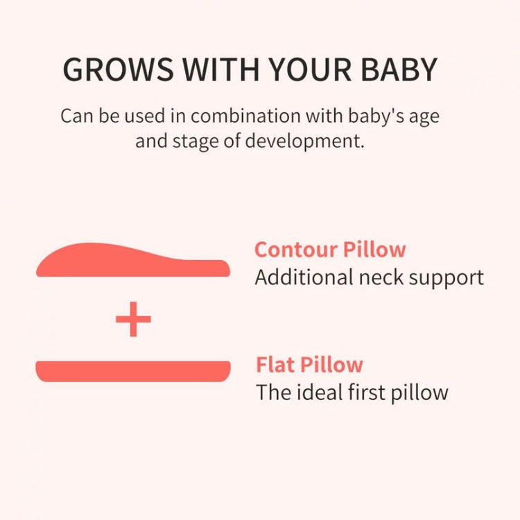 Mamaway Non-toxic 3-in-1 Baby Growth Pillow - Butter | Bantal Bayi