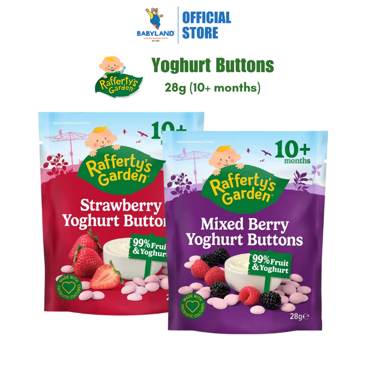 Rafferty's Garden Yoghurt Buttons 28g (10+ months)