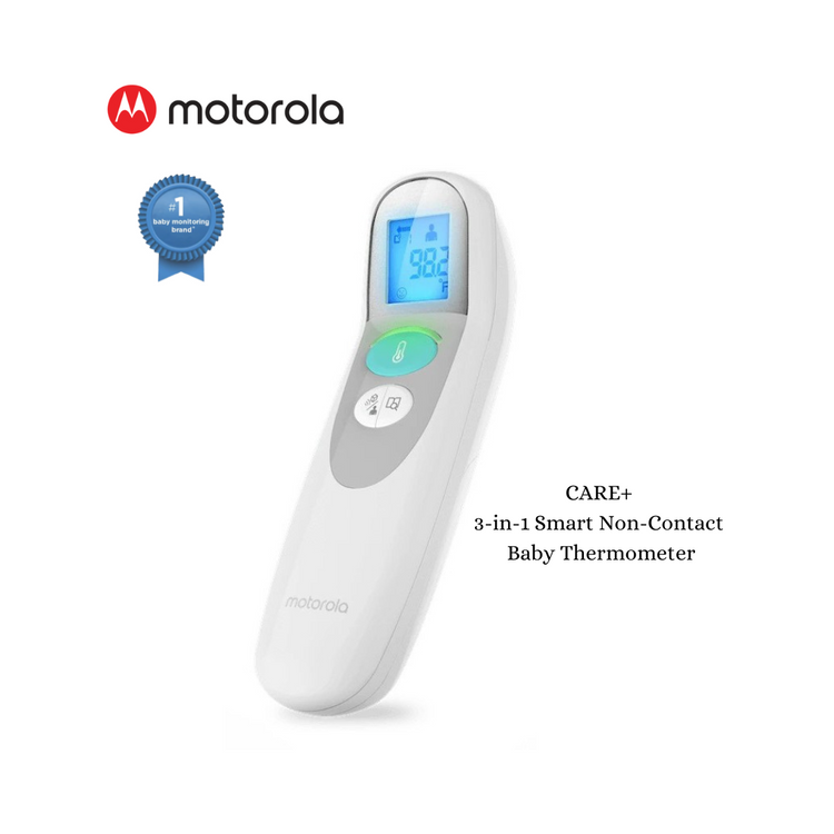 Motorola CARE+ 3-in-1 Smart Non-Contact Baby Thermometer