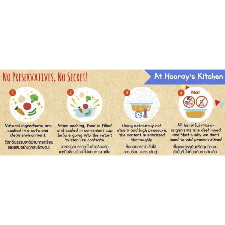 Hooray Udon, Carrot, Enoke Mushroom & Chicken Puree 140g - 12m+