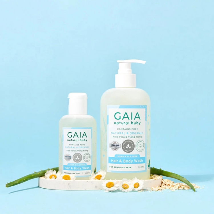 Gaia Natural Baby Hair & Body Wash