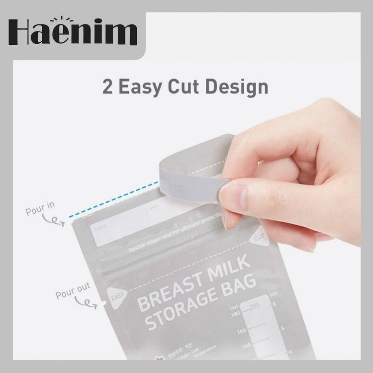 Haenim Breast Milk Storage Bag 180ml (30pcs)