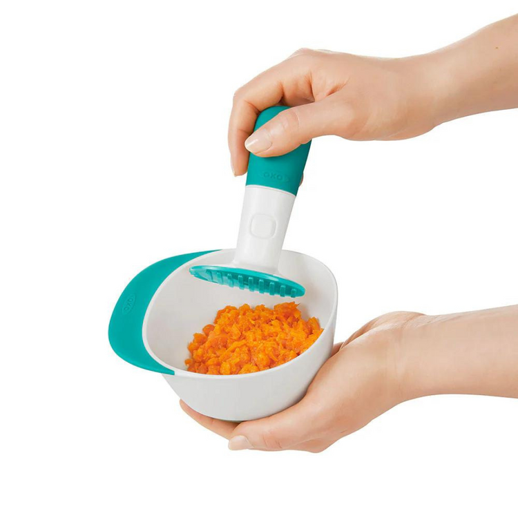 Oxo Tot Food Masher Teal (10oz/300ml)