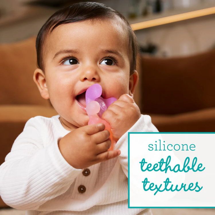 Infantino 316777 Teethimal Pop Pals - Gummy Bears Suitable for Age 0+ Months