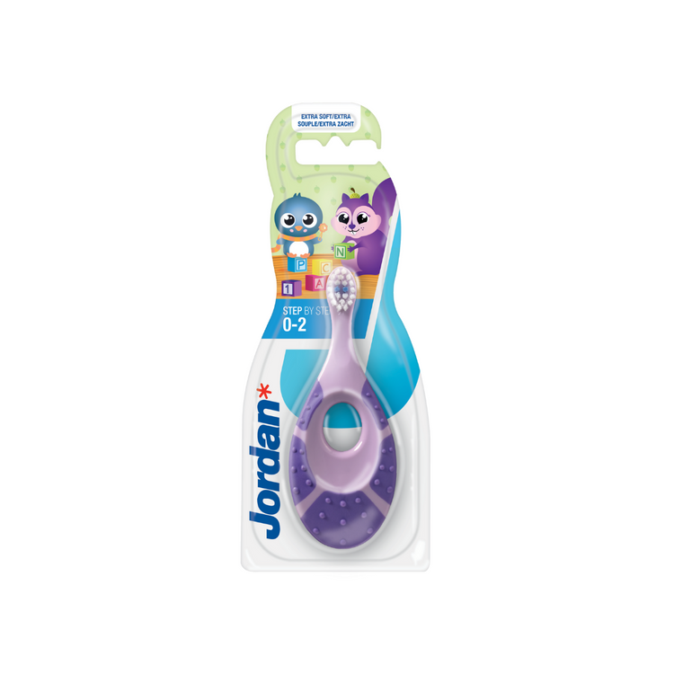 Jordan Toothbrush Step-1 (0-2yrs) (Random Colour Pick)