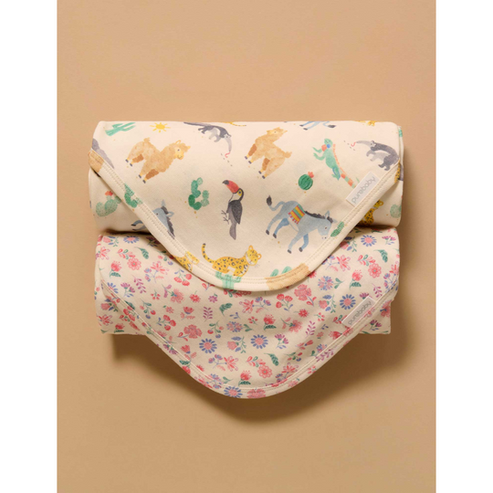 Purebaby Organic Animal Fiesta Strech Wrap