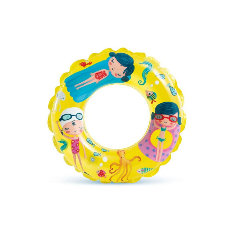 Intex 61cm Transparent Rings IT 59242NP (6-10yrs) - Wet Set Collection