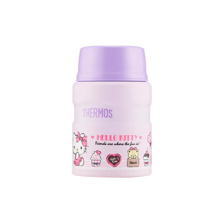 THERMOS 520ml Hello Kitty Stainless Steel Food Jar with Spoon [SK520KT25]