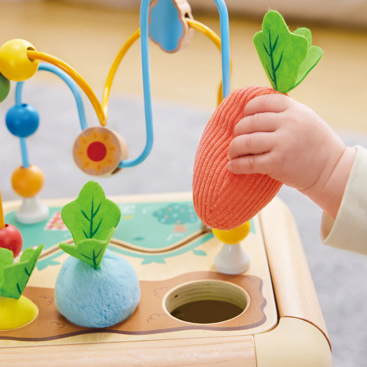 Hape 0527 Green Thumb Activity Cube Suitable for Age 1-3 Years
