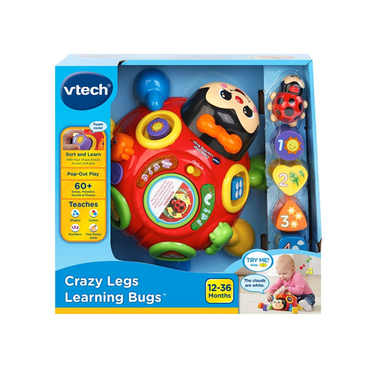 Vtech 522300 Crazy Legs Learning Bugs (12m+)