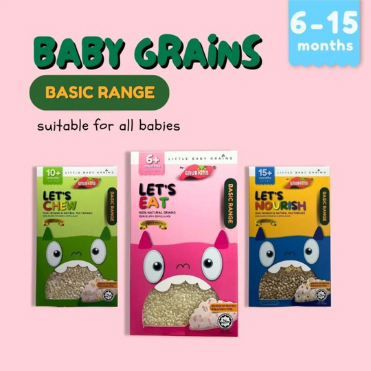 Little Baby Grains BASIC Range (6-15 Months)