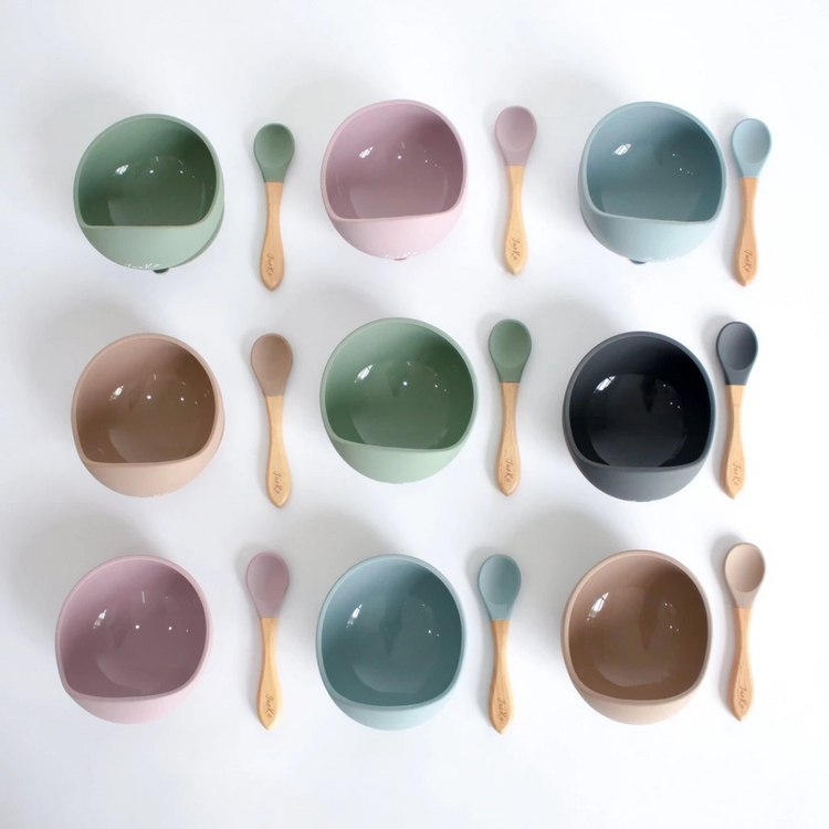 Jae Ko Silicone Bowl & Spoon Set