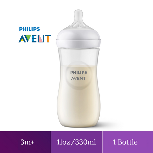 Philips Avent Natural Response Baby Bottle 3m+ (330ML/11oz)