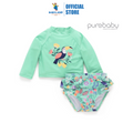 Purebaby Organic Toucan Long Sleeve Rashie Set