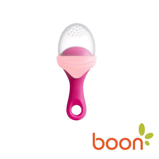 Boon Pulp Silicone Feeder - Pink/Blush