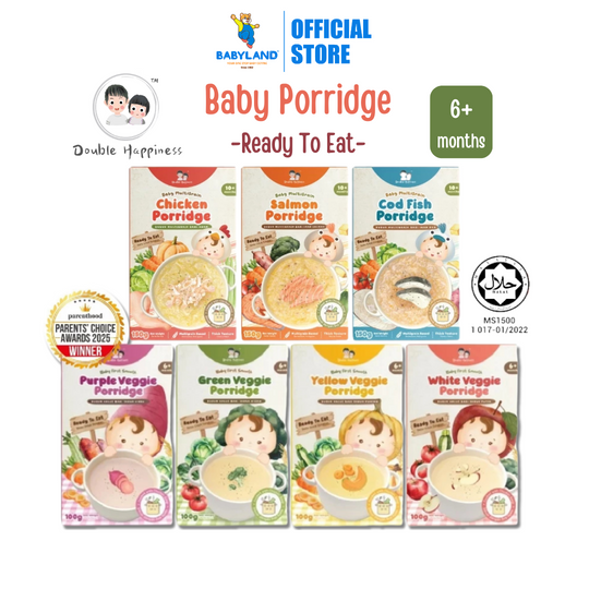 Double Happiness Baby Ready to Eat Porridge | Instant Porridge | Travel friendly food