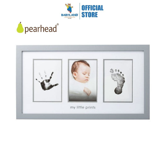 Pearhead Babyprints Photo Frame - Grey