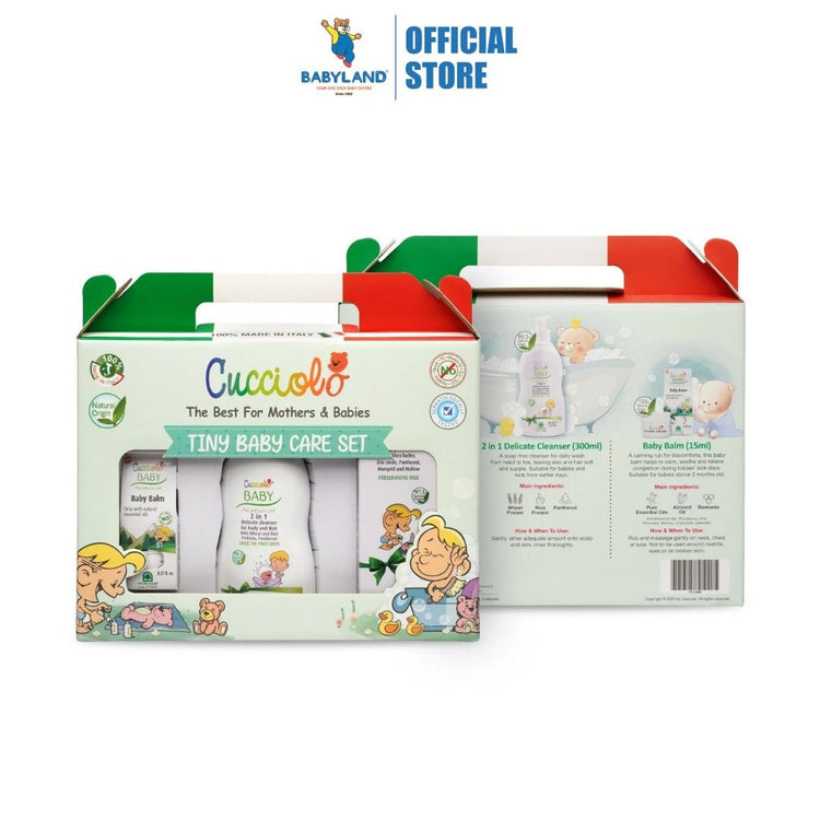 Baby Cucciolo Tiny Baby Care Kit