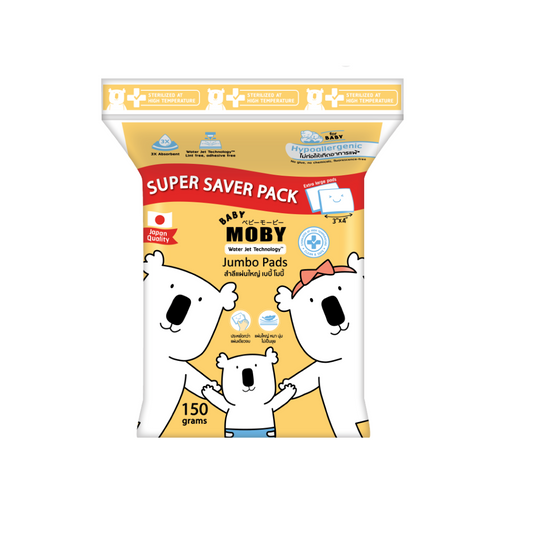 MOBY Super Save Pack Jumbo Cotton Pads 150g